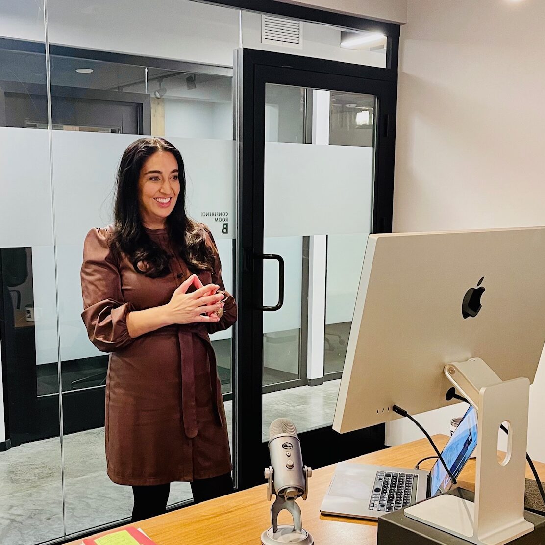 Simone Virtual Hands Together